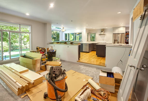 Professional Kitchen Flooring technician working in Milltown, NJ